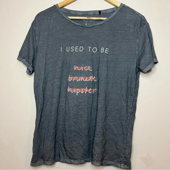 ☀️GUESS Graphic Oversized Distressed Funny Tshirt - Picture 2 of 8